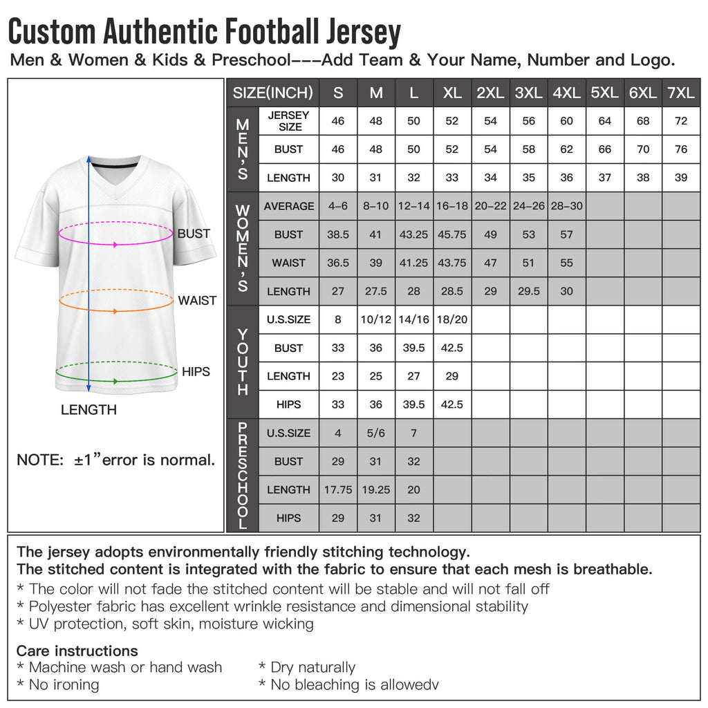 stitched Custom Retro American Football Jersey Tracksuit