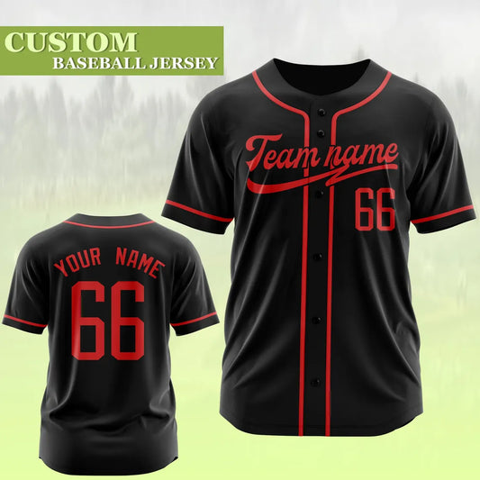 Personalized Custom Baseball Jersey Stitched Name And Number Logo Uniform For Baseball Fans