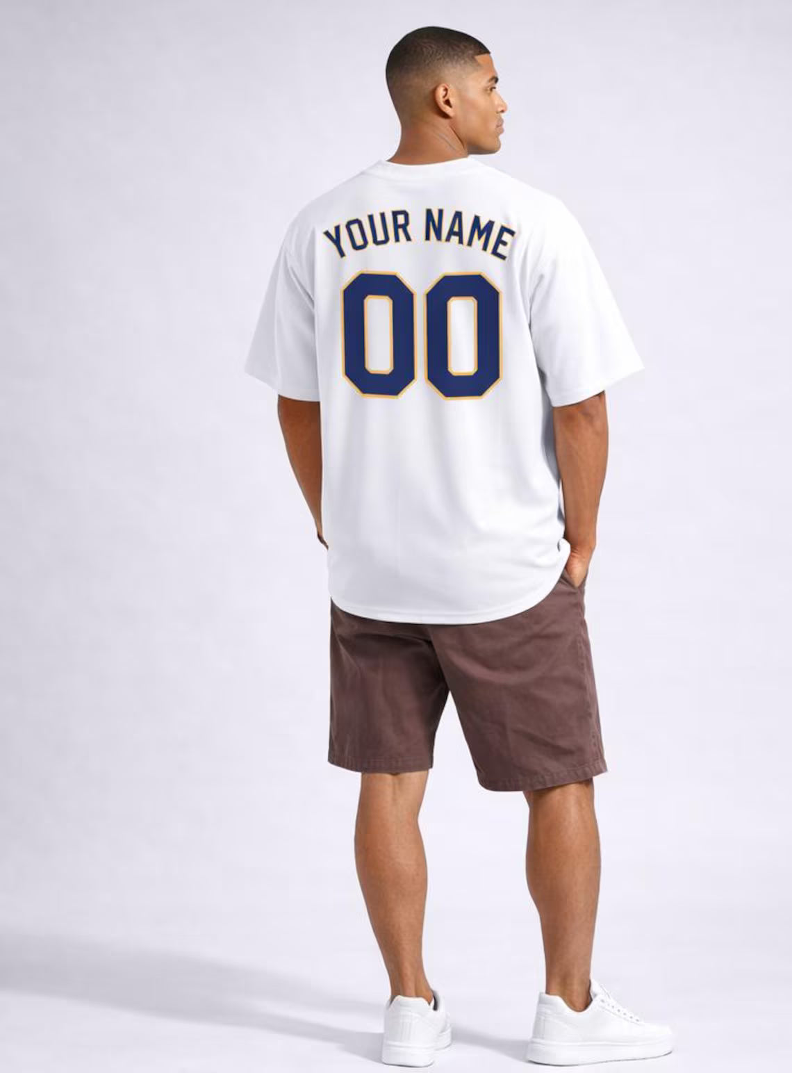 Personalized Baseball Jersey, Custom Name/Number, Team Uniform.