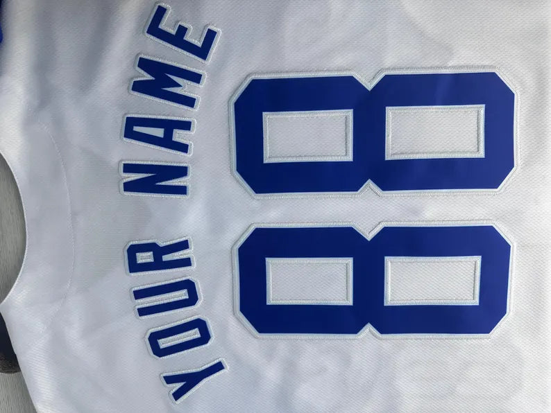 Personalized Baseball Jersey - Embroidered Team Name & Number