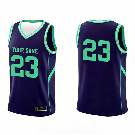 Custom basketball jerseys vibrant sublimation designs
