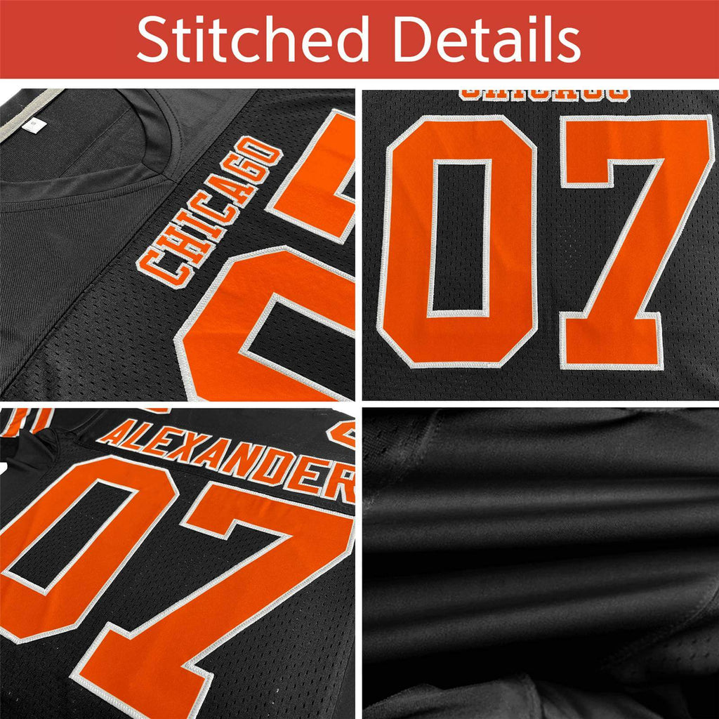 stitched Custom Retro American Football Jersey Tracksuit